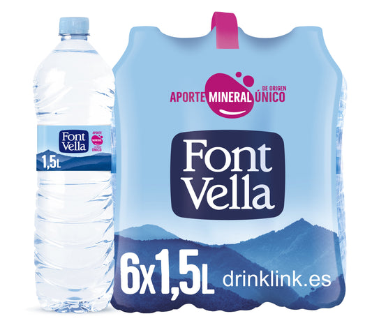 Agua Fontvella 1,5 X 6