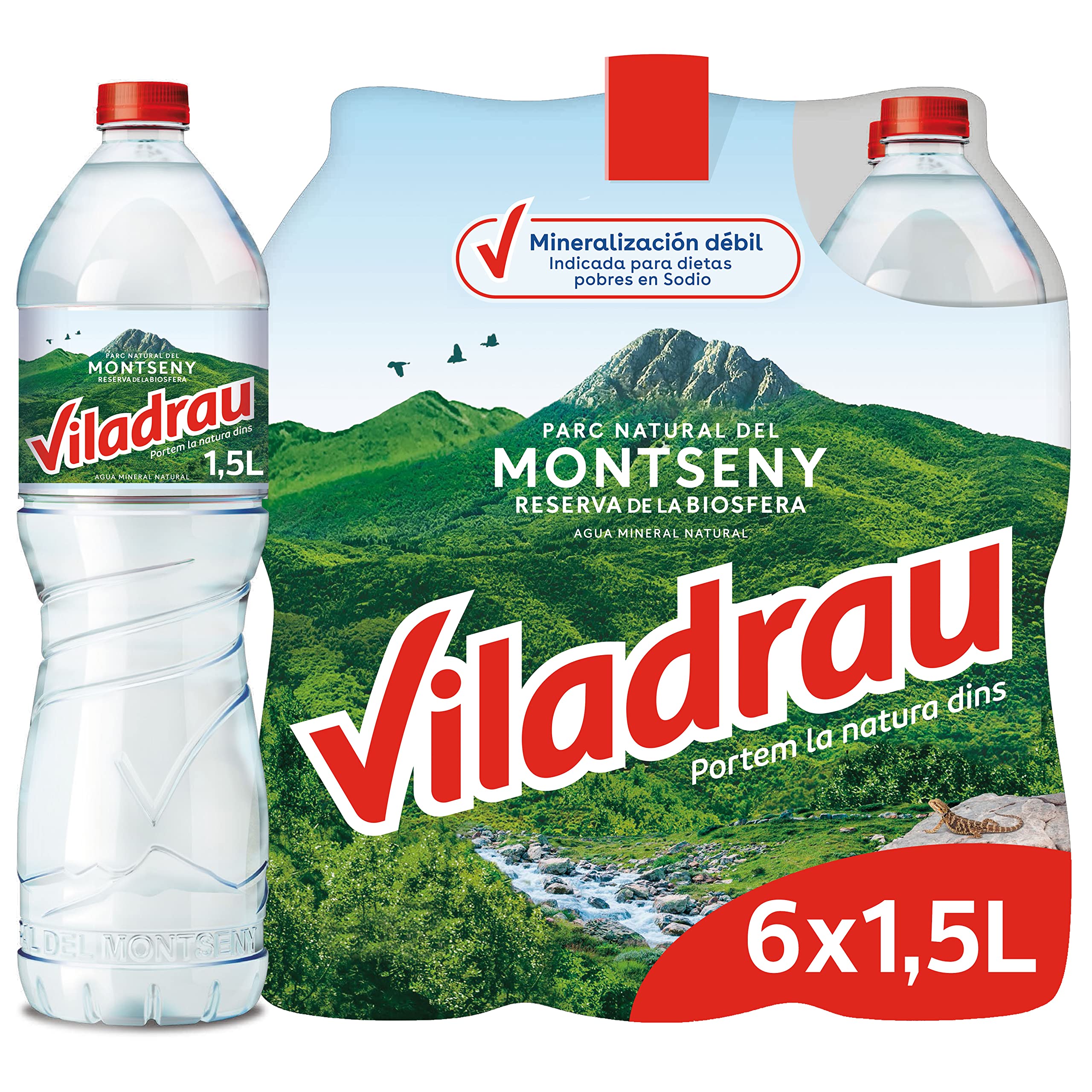 Agua Viladrau 1.5L X 6